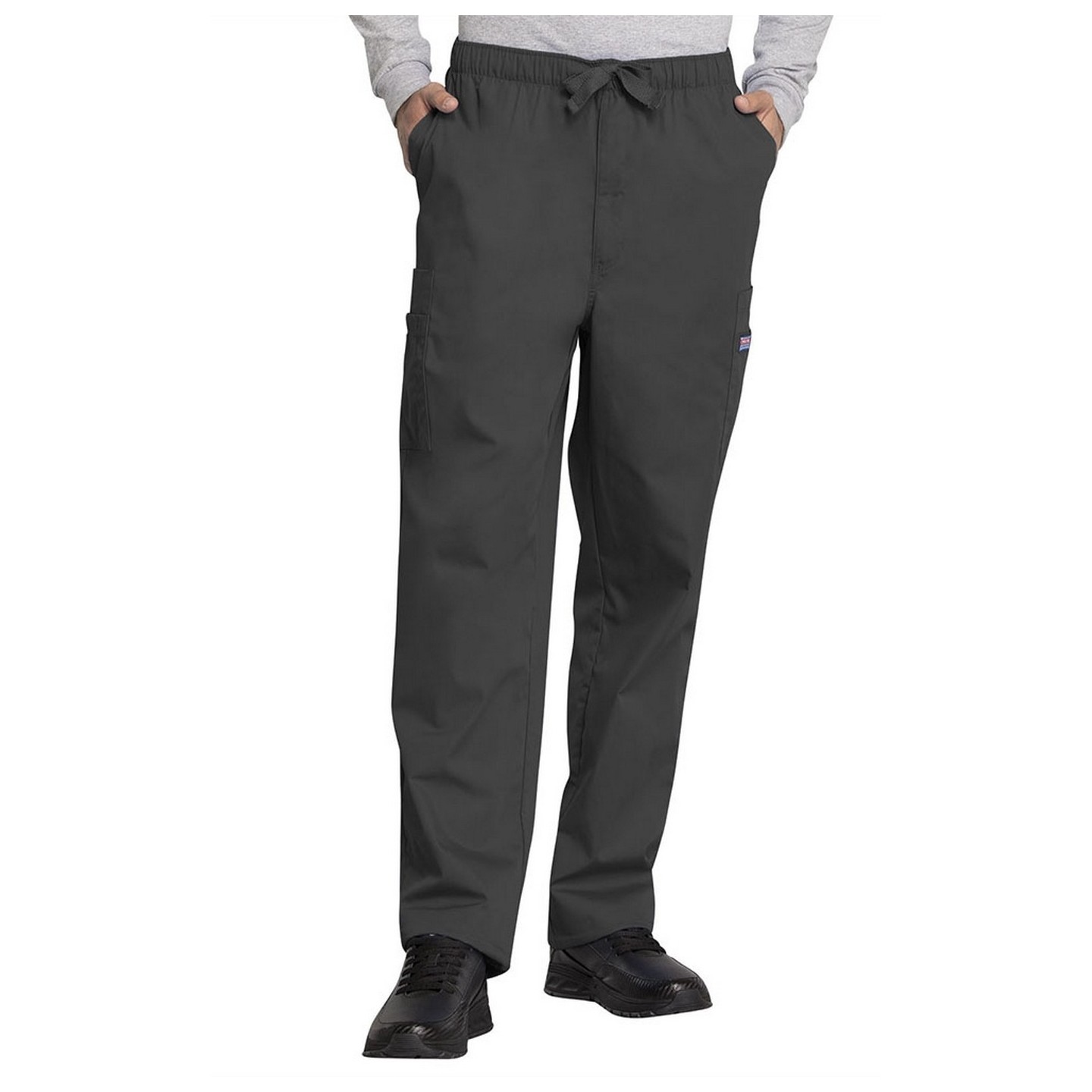 4000 Workwear Originals Men's Tapered Leg Fly Front Pants by Cherokee