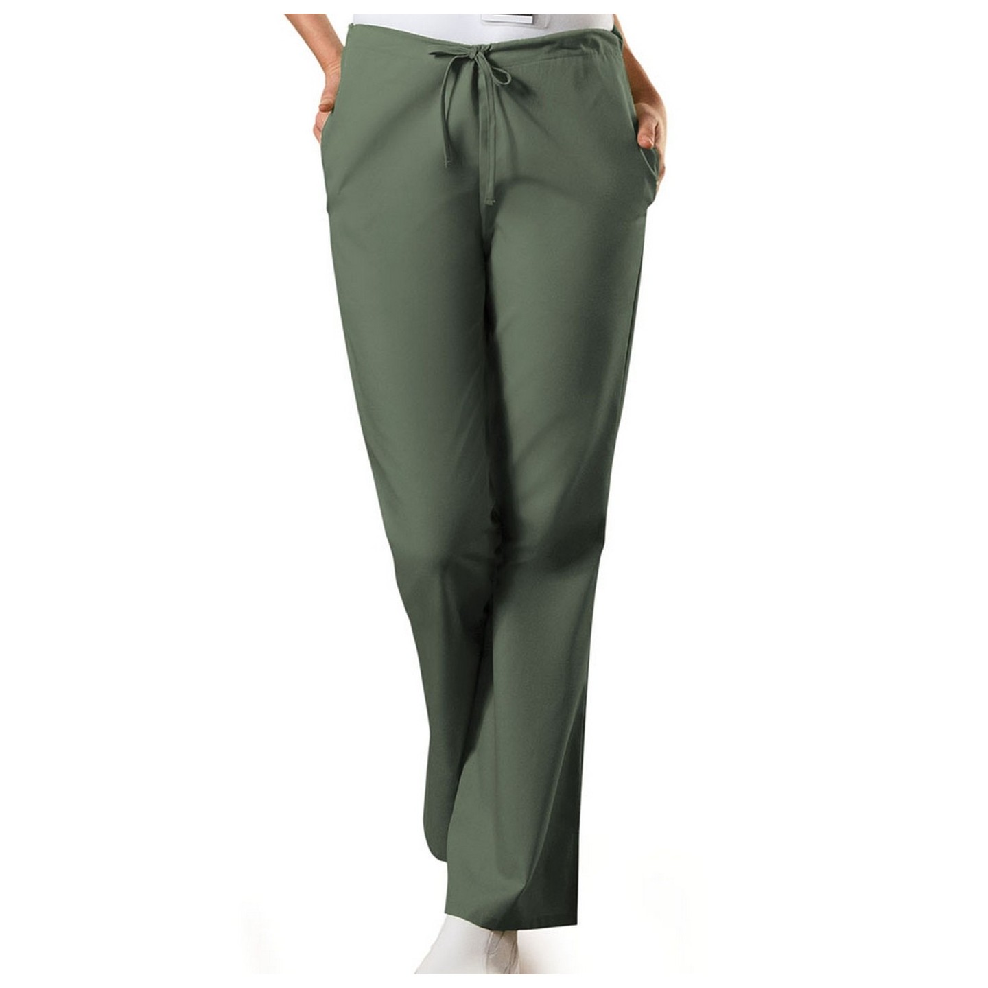4101 Workwear Originals Drawstring Flare Leg Pant by Cherokee