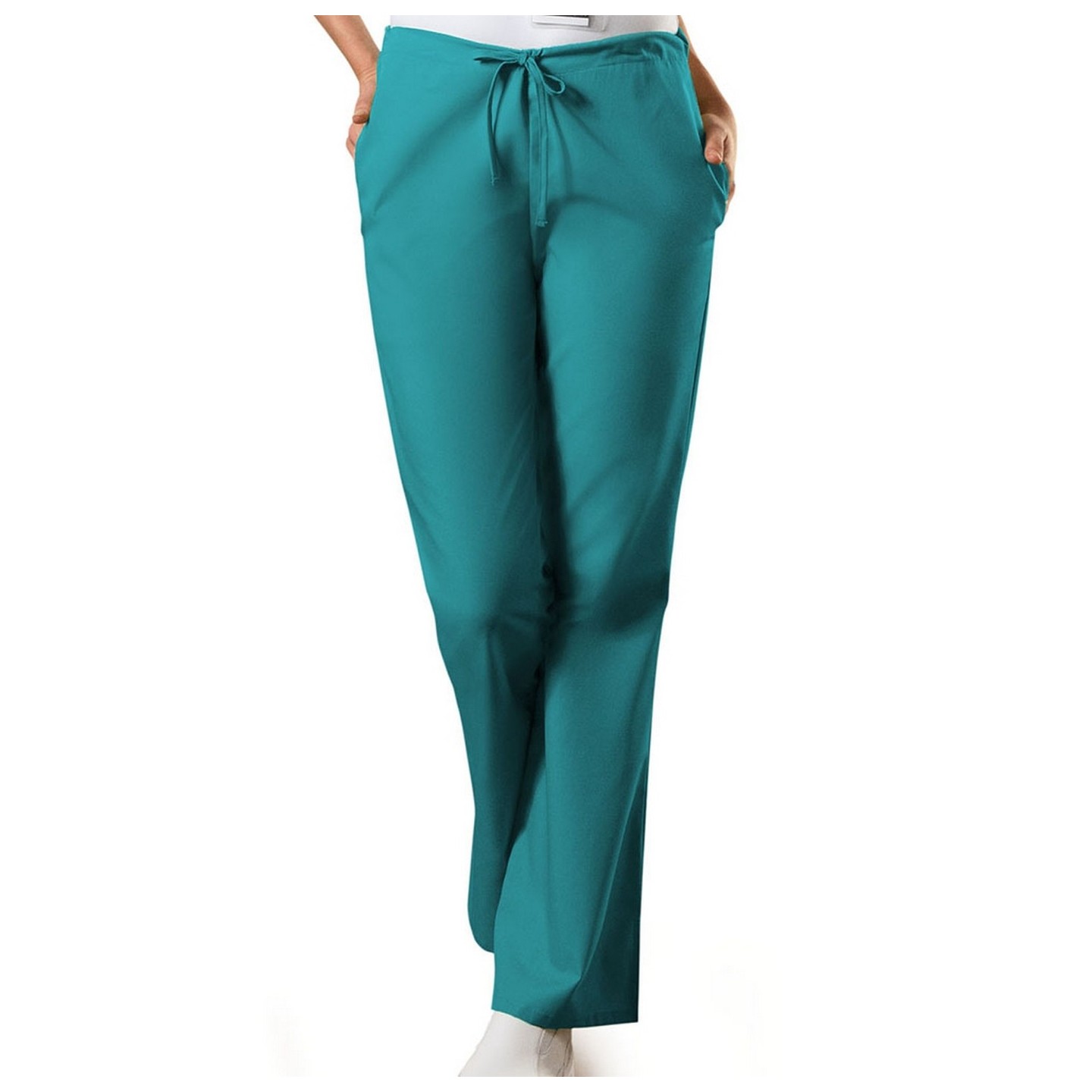 4101 Workwear Originals Drawstring Flare Leg Pant by Cherokee