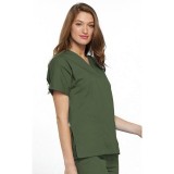 4700 Workwear Originals Haut à Col en V et Manches Dolman par Cherokee