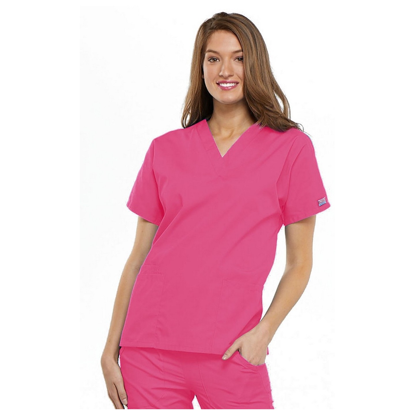 4700 Workweark Originals V-Neck Dolman Sleeve Top by Cherokee