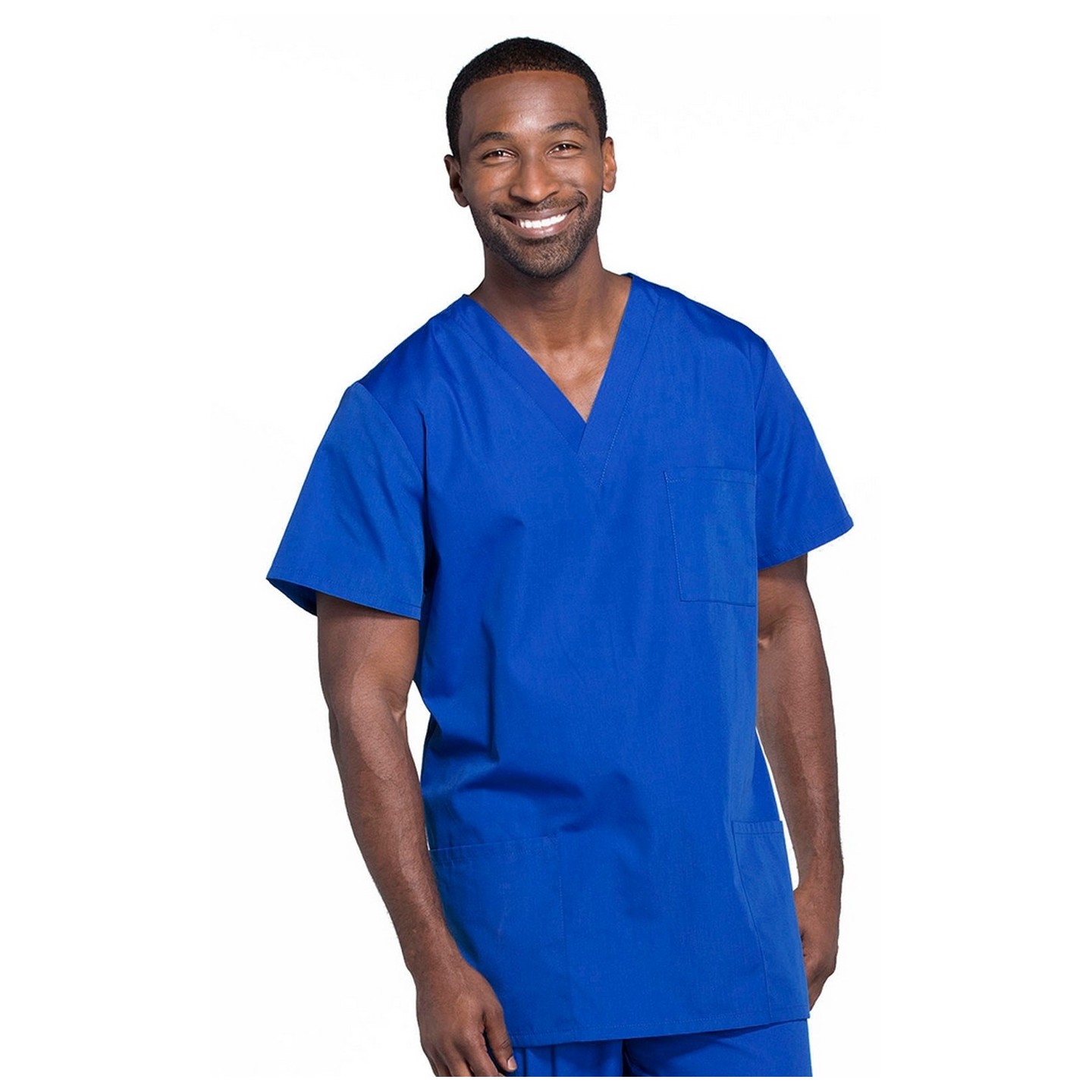 4876 Workwear Originals Unisex 3 Pocket V-Neck Top by Cherokee