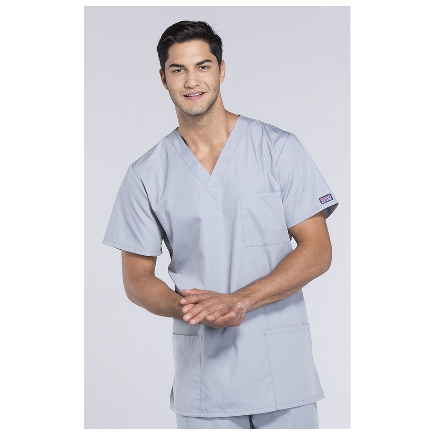 4876 Workwear Originals Unisex 3 Pocket V-Neck Top by Cherokee