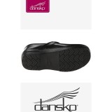 The Professional by Dansko (Women's) - Black Cabrio Leather