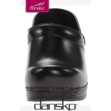 The Professional by Dansko (Women's) - Black Cabrio Leather