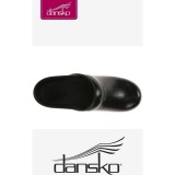 The Professional by Dansko (Women's) - Black Cabrio Leather