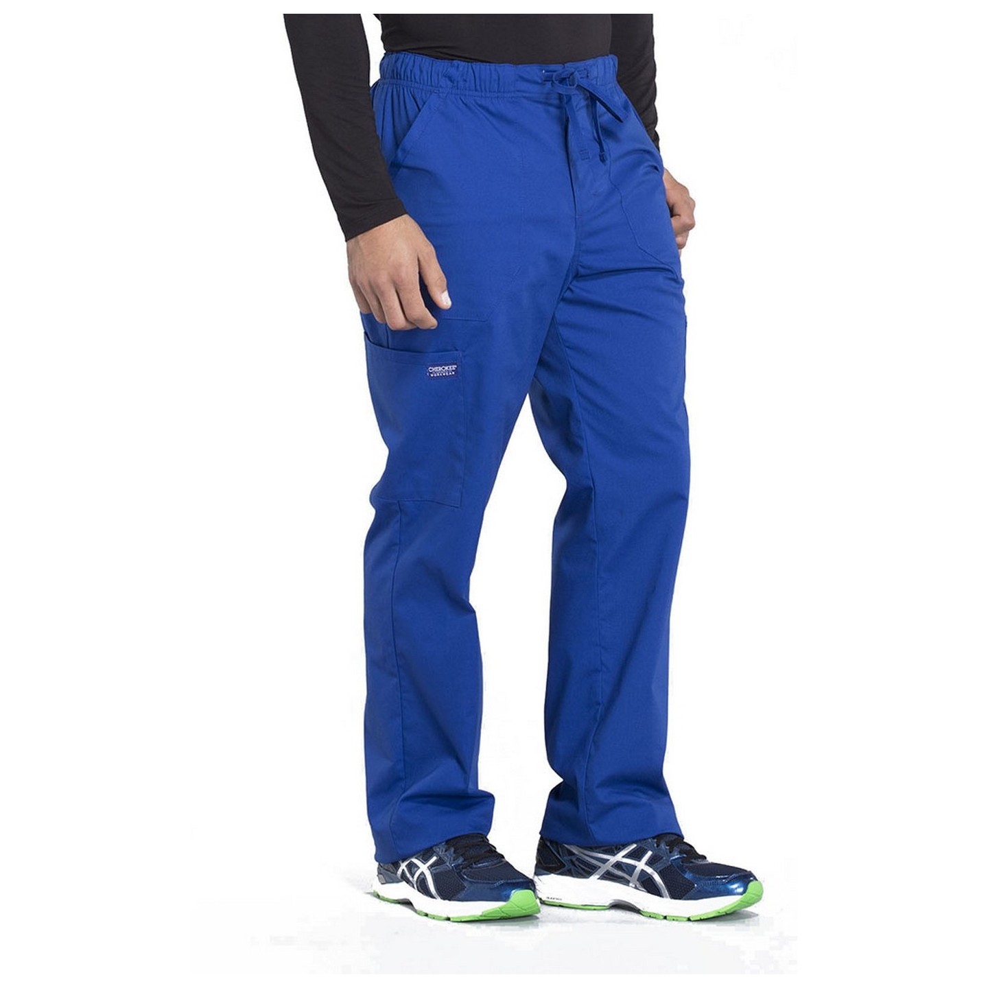 WW190 Workwear Professionals Men's Tapered Leg 5 Pocket Scrub Pants by Cherokee