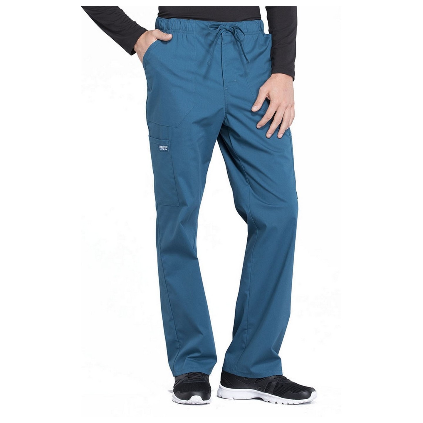 WW190 Workwear Professionals Pantalon à Jambe Effilée avec 5 Poches pour Hommes par Cherokee