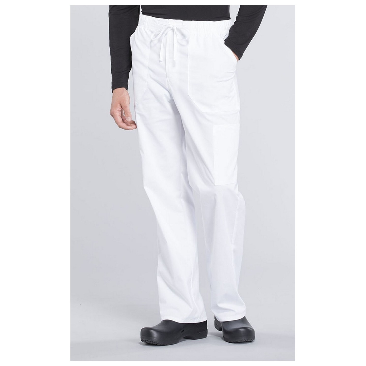 WW190 Workwear Professionals Men's Tapered Leg 5 Pocket Scrub Pants by Cherokee