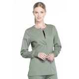 WW340 Workwear Professionals 3 Pocket Snap Front Jacket by Cherokee