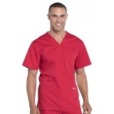 WW695 Workwear Professionals Men's 4 Pocket V-Neck Top by Cherokee