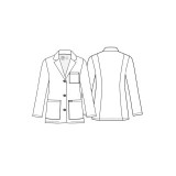 CK451 Project Lab 28" Consultation Lab Coat by Cherokee