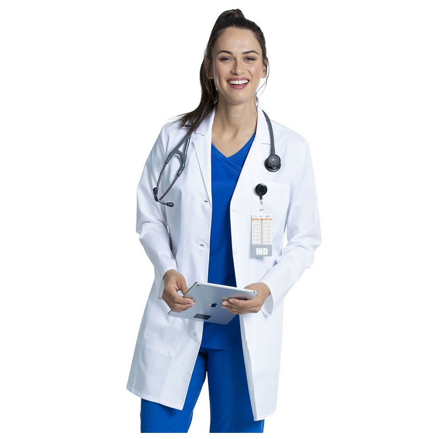 CK452 Project Lab 33" Fitted Lab Coat by Cherokee