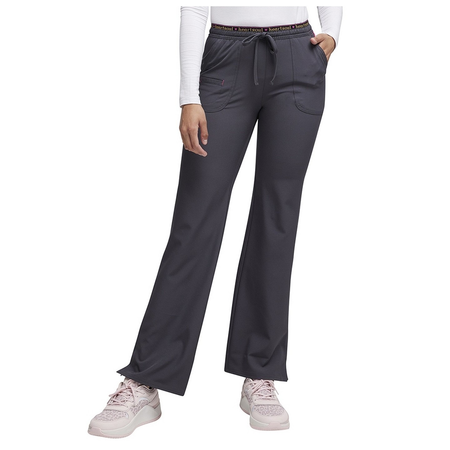 20110 Break on Through Flare Leg 4 Pocket Pant by HeartSoul