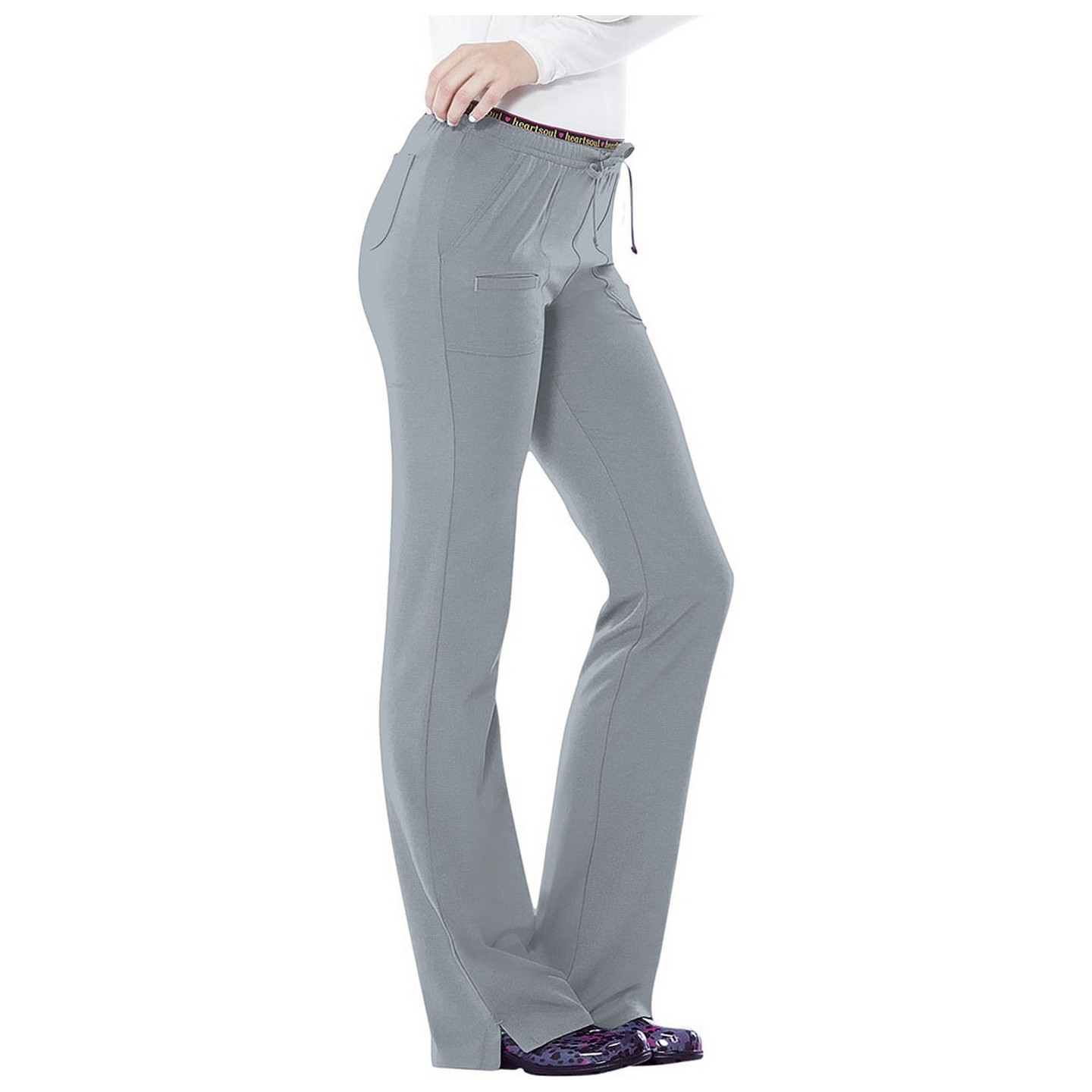 20110 Break on Through Flare Leg 4 Pocket Pant by HeartSoul