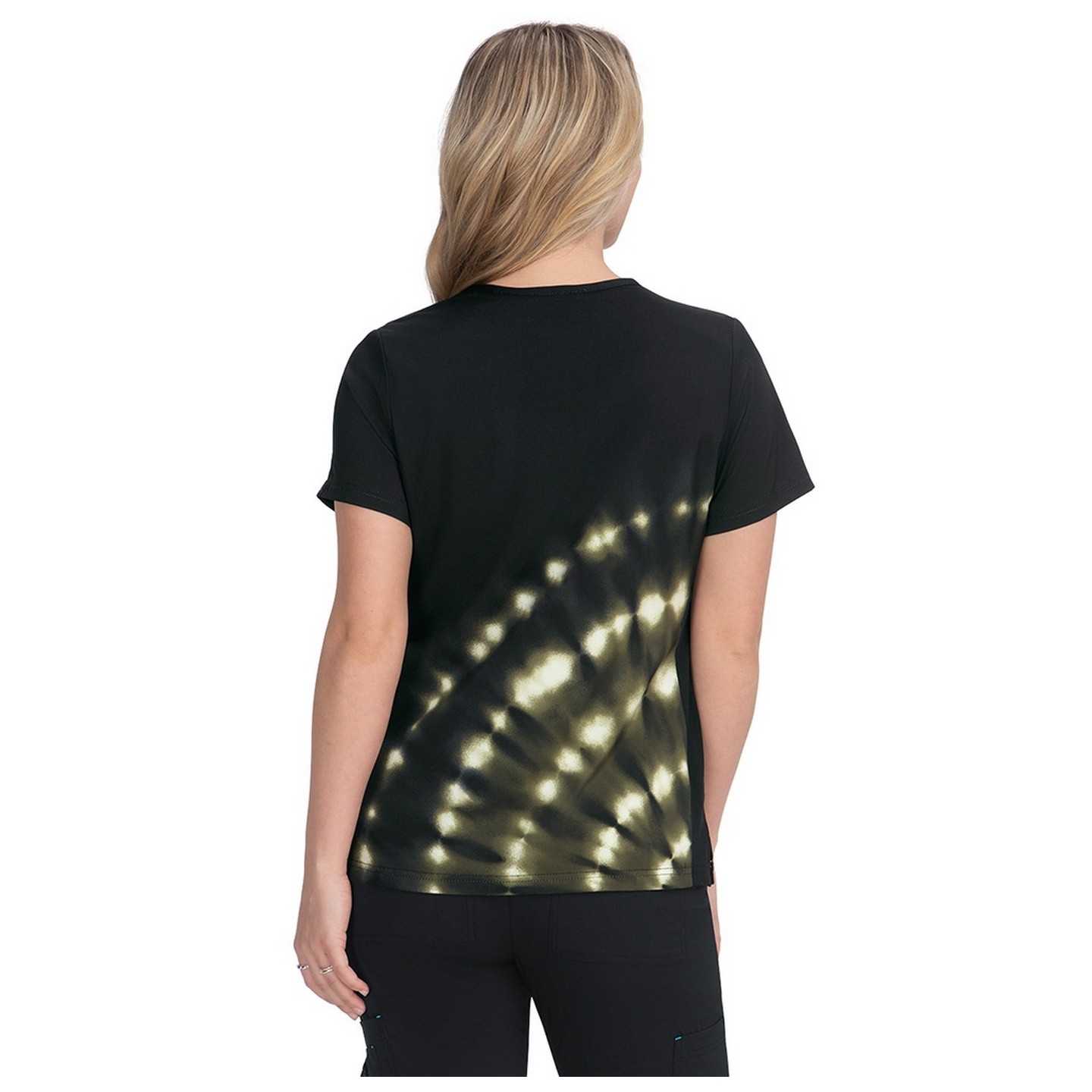 1031PR koi Basics Cali Top - Tie Dye Burst Olive