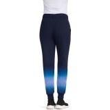 758 koi Lite 5 Pocket Gradient Print Jogger Pant - True Ceil/Navy Ombre