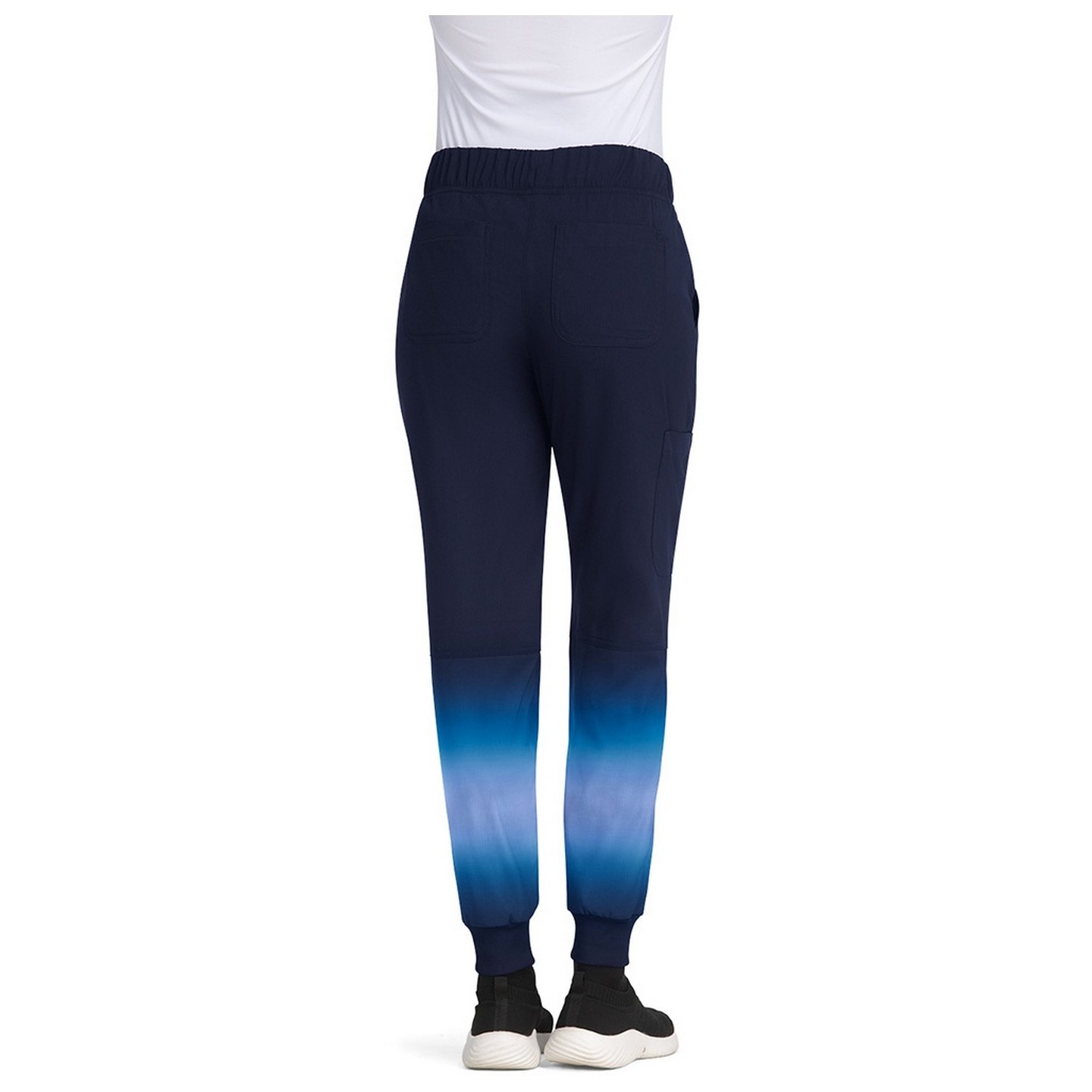 758 koi Lite Pantalon Jogger Imprimé en Dégradé de 5 Poches - True Ceil/Navy Ombre