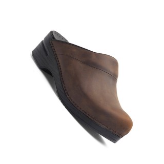 Sabots d’hommes Dansko - Karl Antique Brown Oiled Leather