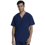 CKA686 Allura Men's 3 Pocket V-Neck Top by Cherokee