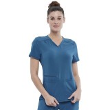 CKA685 Allura V-Neck 3 Pocket Top by Cherokee