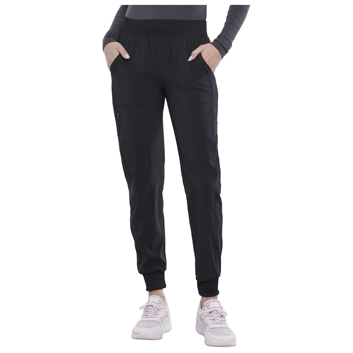 CKA190 Allura Pull On Jogger Pant with 5 Pockets by Cherokee