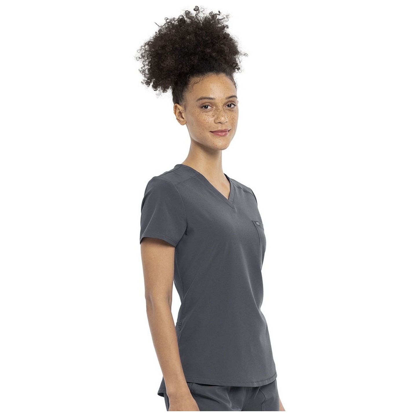 CKA690 Allura V-Neck Tuckable Top by Cherokee