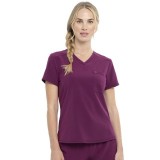 CKA690 Allura V-Neck Tuckable Top by Cherokee
