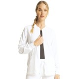 CKA384 Allura Round Neck Zip FroCKA384 Allura Veste d'Échauffement à Col Rond Zippée par Cherokeent Jacket by Cherokee