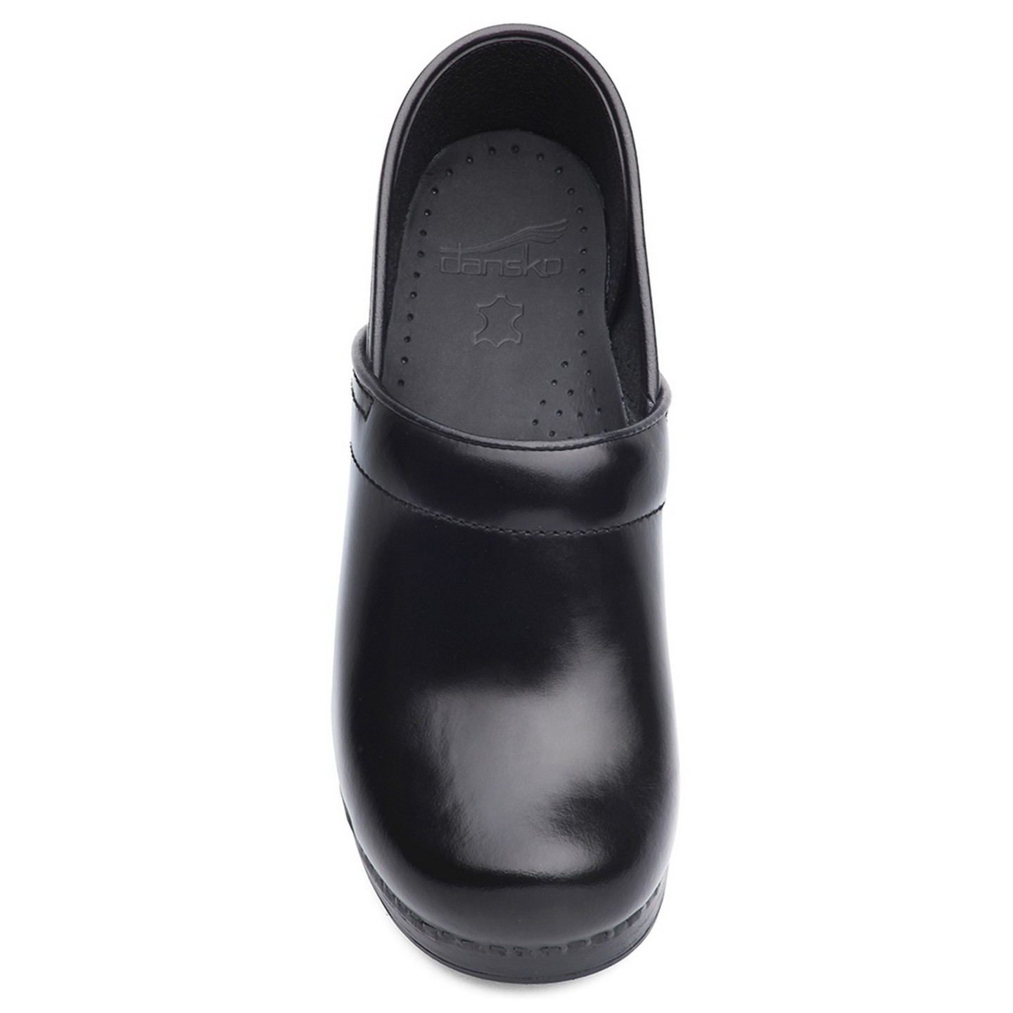 Le Professional par Dansko (Pour des hommes) - Black Cabrio Leather