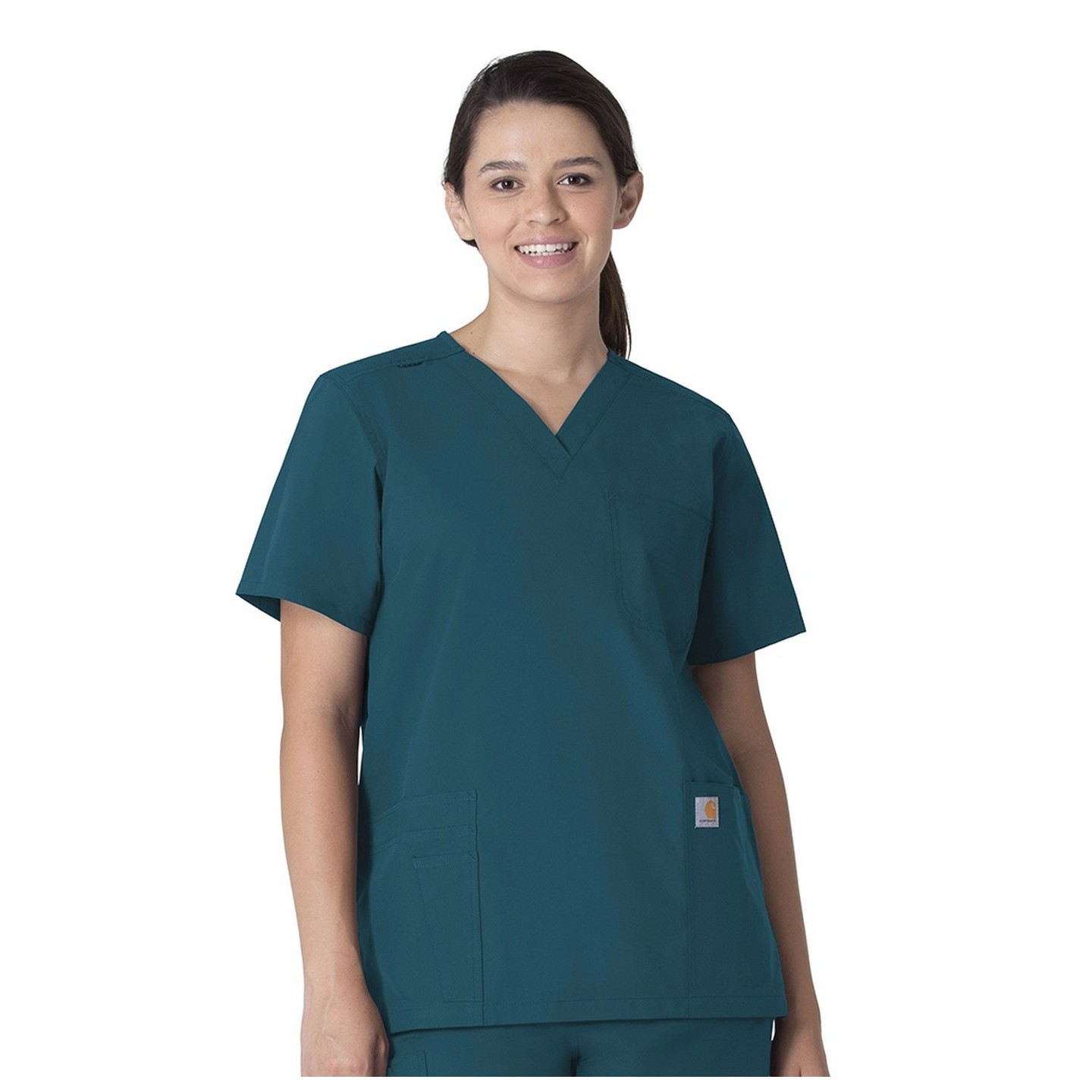 C15013 Carhartt Force Unisex Modern Fit V-Neck Top