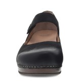Beatrice Noir Bruni Nubuck Mary Jane Agrafé par Dansko