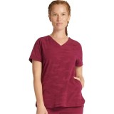 2353 Healing Hands Joy V-Neck Camo Top