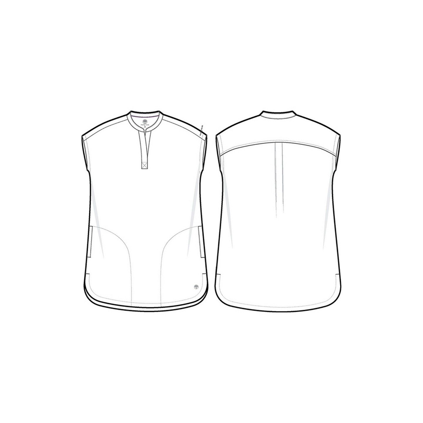 2352 Healing Hands Purple Label Journey Camo Top