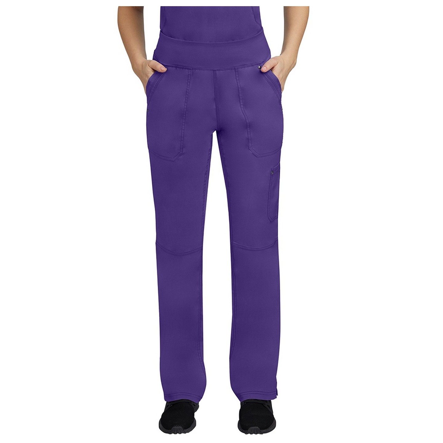 9133 Healing Hands Purple Label Tori Yoga Scrub Pants