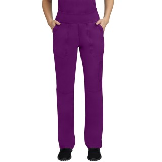 9133P Petite Healing Hands Purple Label Tori Yoga Scrub Pants