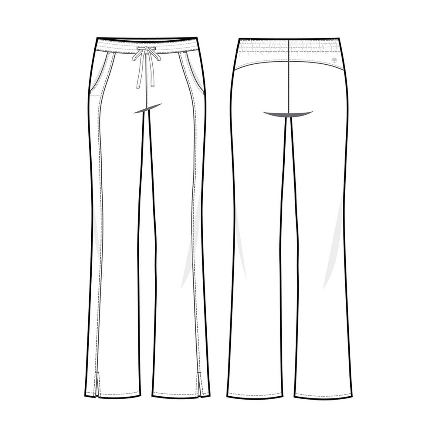 9095 Healing Hands Purple Label Taylor Boot Cut Pant