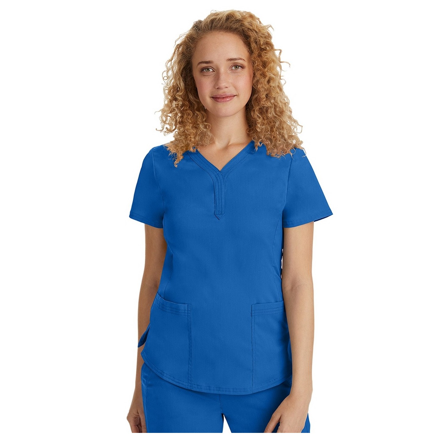 2167 Healing Hands Purple Label Jane Y-Neck Top