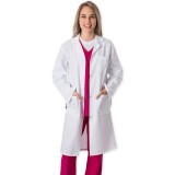 4500 Greentown Classix Unisex Snap Front Full Length Lab Coat 42"