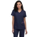 C100 Cureology Aura Modern V-Neck Top by koi