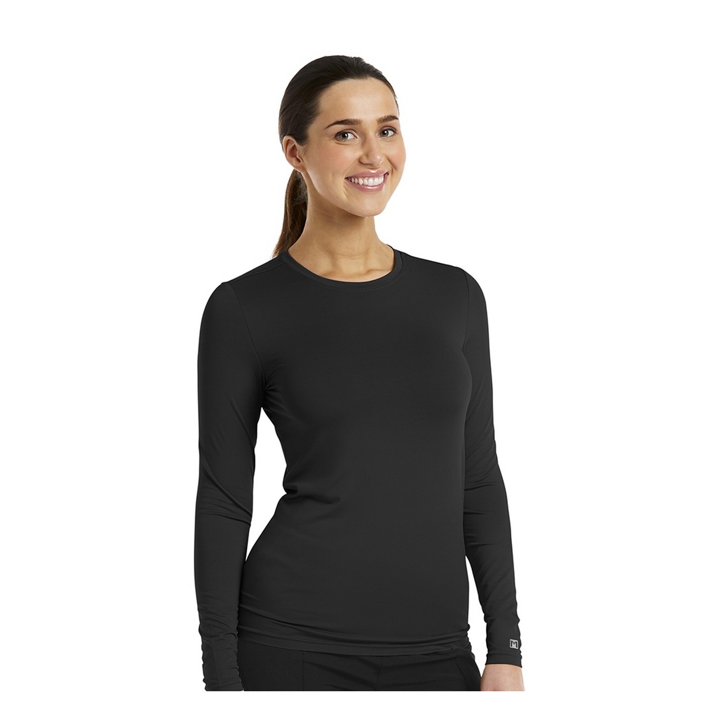 6609 Matrix Long Sleeve Underscrub Tee by Maevn