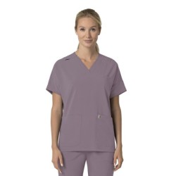 C13110 Carhartt Force Cross-Flex Women's Modern Oversized V-Neck Top