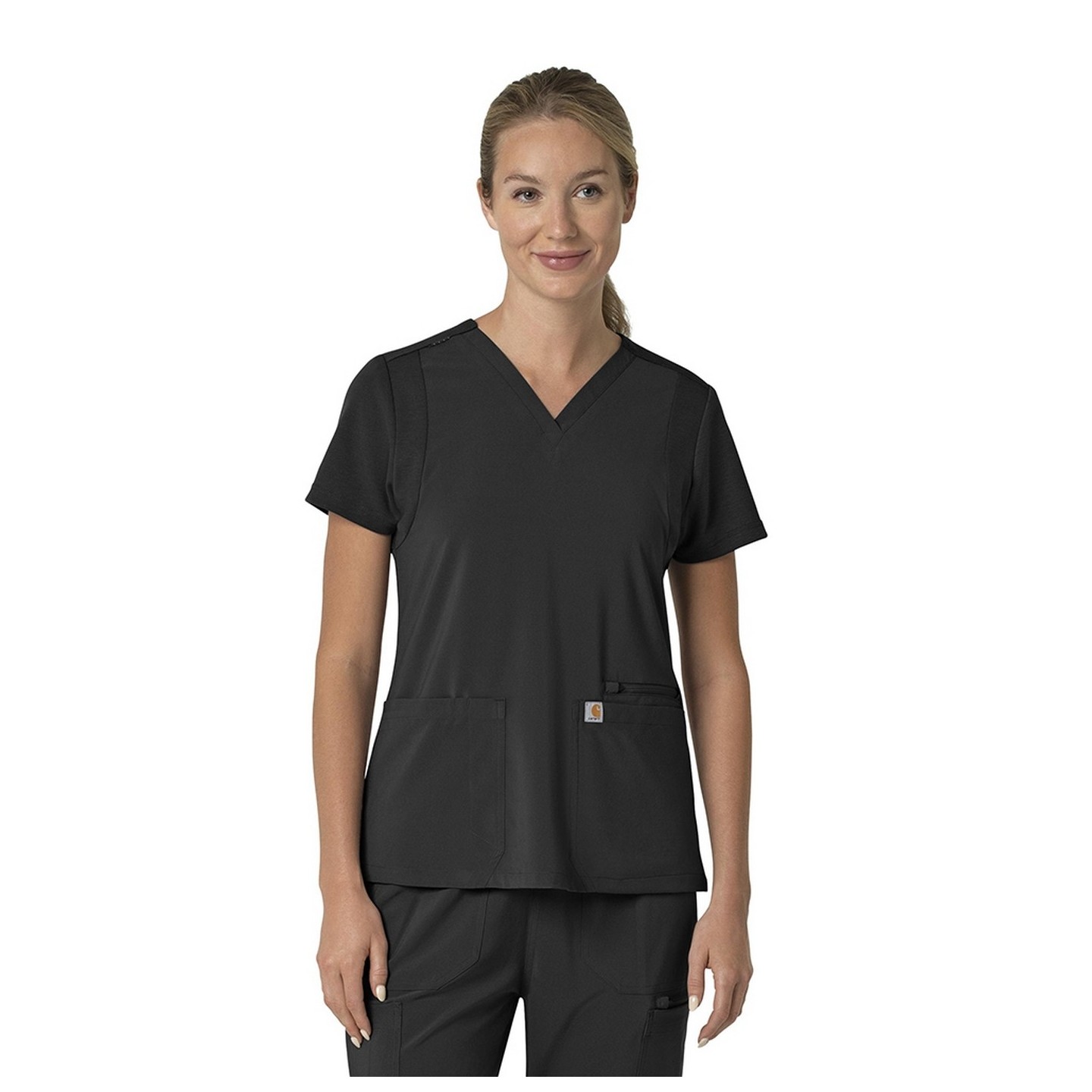 C13210 Carhartt Force Cross-Flex Haut avec Panneaux Extensibles pour Femmes