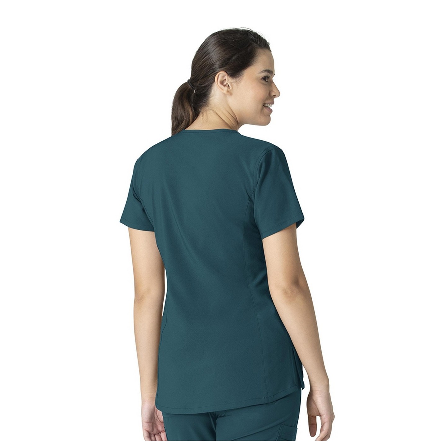 C12213 Carhartt Force Modern Fit Women's Notch Neck Tunic Scrub Top