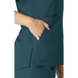 C12213 Carhartt Force Modern Fit Women's Notch Neck Tunic Scrub Top