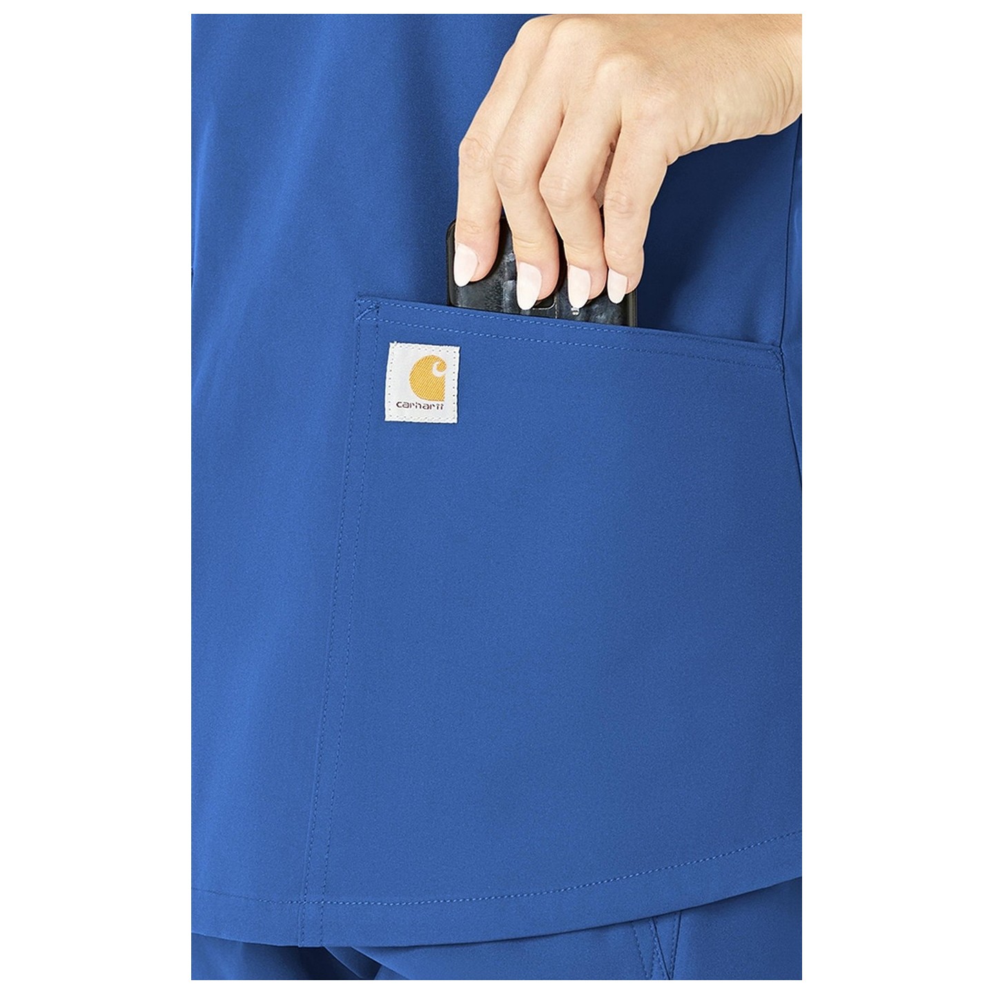 C12113 Carhartt Force Modern Fit Women's V-Neck Top