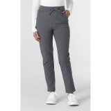 5222P Petite WonderWink Thrive Women's Cargo Straight Slim Leg Pant