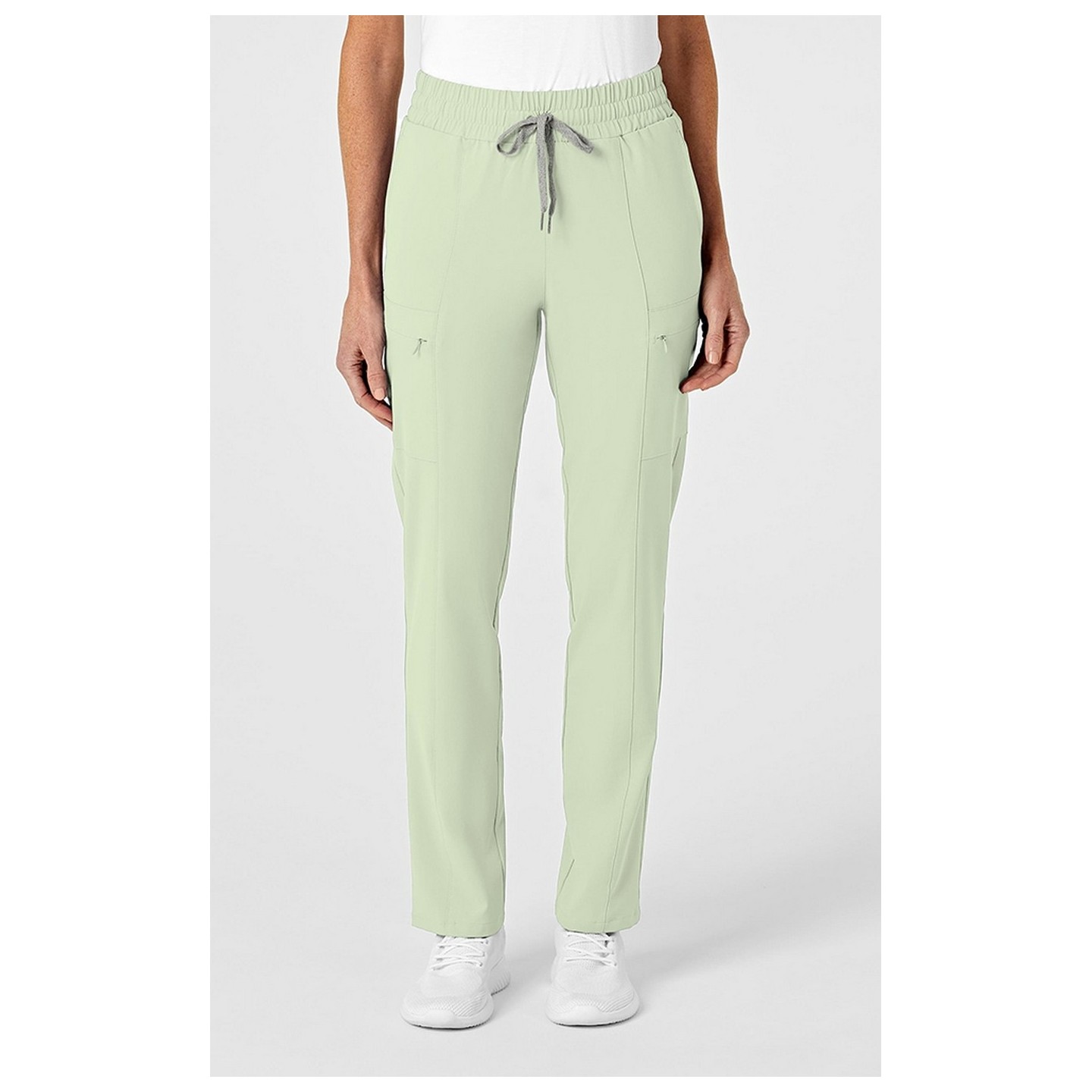 5334P Petite WonderWink Renew Women's High Waist Slim Leg Pant