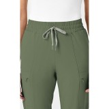 5334P Petite WonderWink Renew Pantalon de Jambe Mince a Taille Haute des Femmes