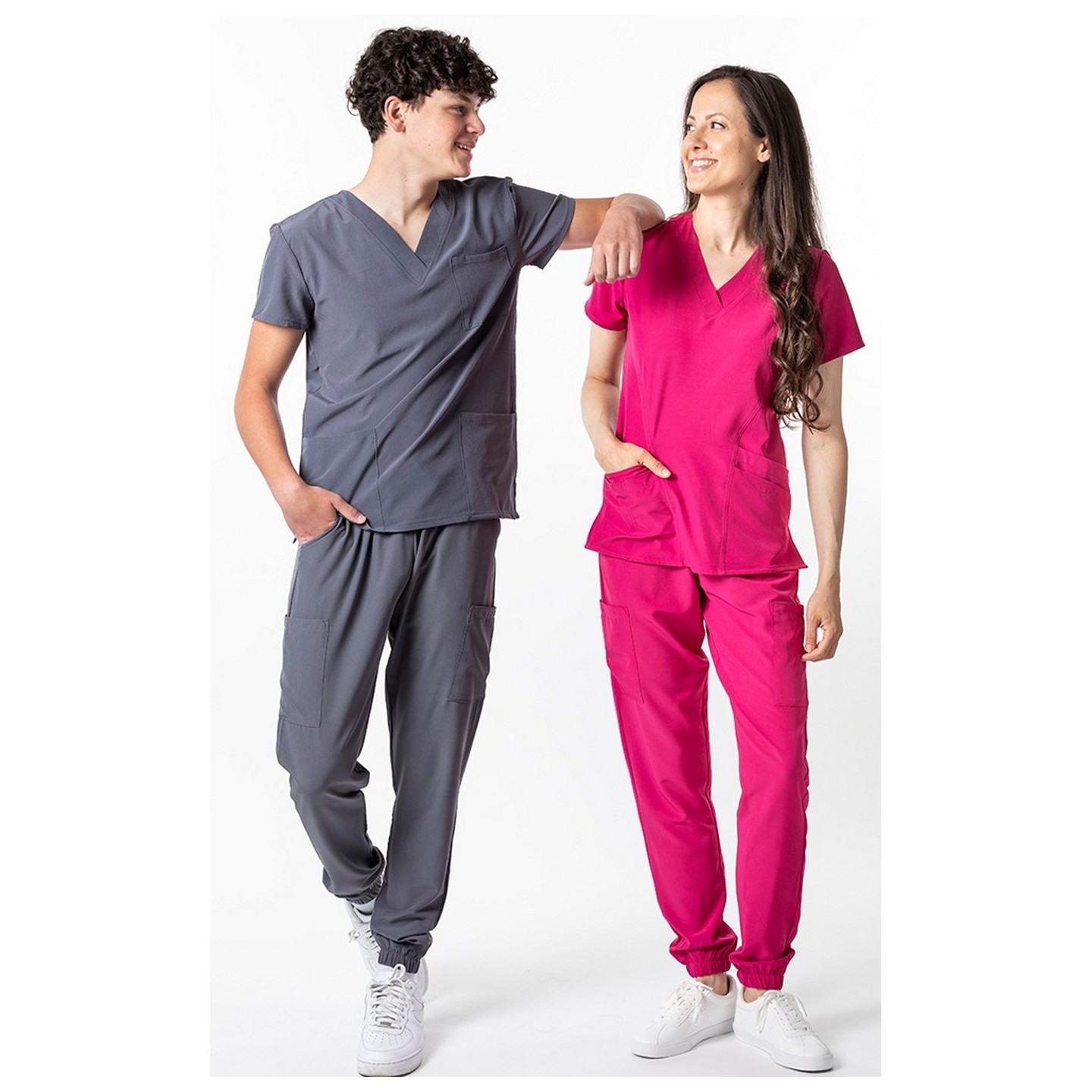 18-1046 Joggers Scrub Pant - Zinnia Fabric by Greentown